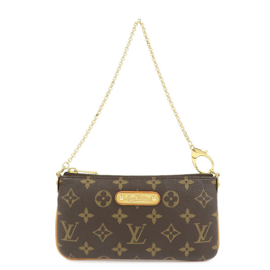Louis Vuitton Monogram Pochette Milla MM Chain Hand Bag M60094【Pre-order】