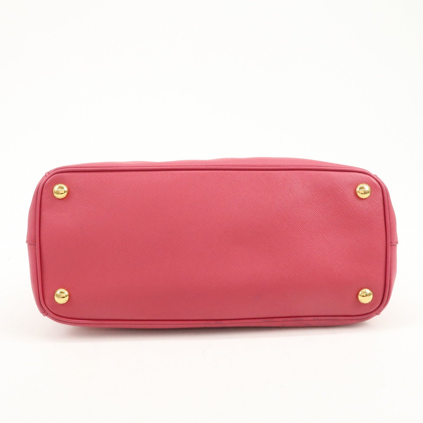 Prada Triangle Logo Saffiano Leather 2Way Bag Hand Bag Pink BN1801【Pre-order】