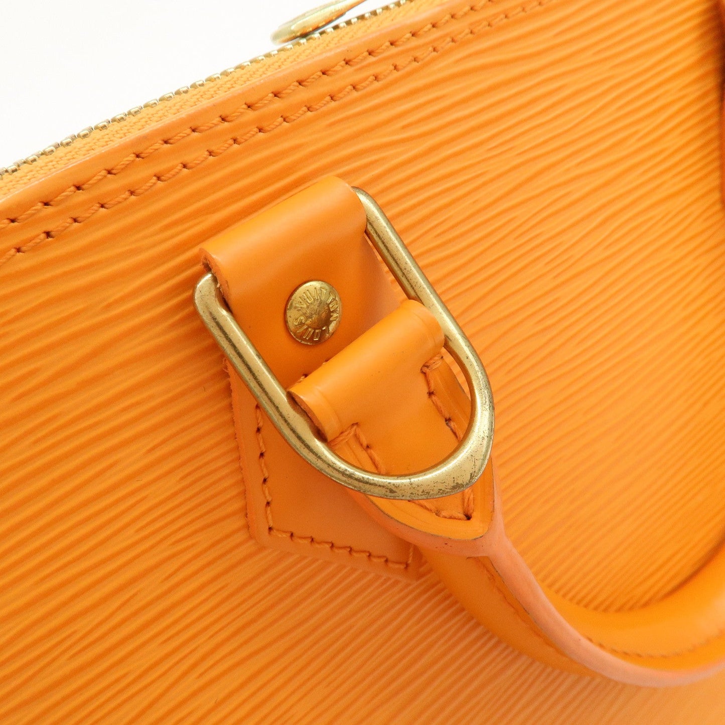 Louis Vuitton Epi Leather Alma PM Hand Bag Mandarin Orange M5124H【Pre-order】