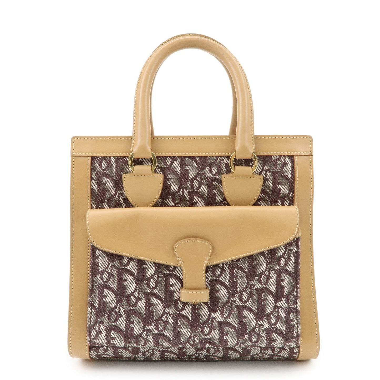 Christian Dior Trotter Jacquard Leather Hand Bag【Pre-order】