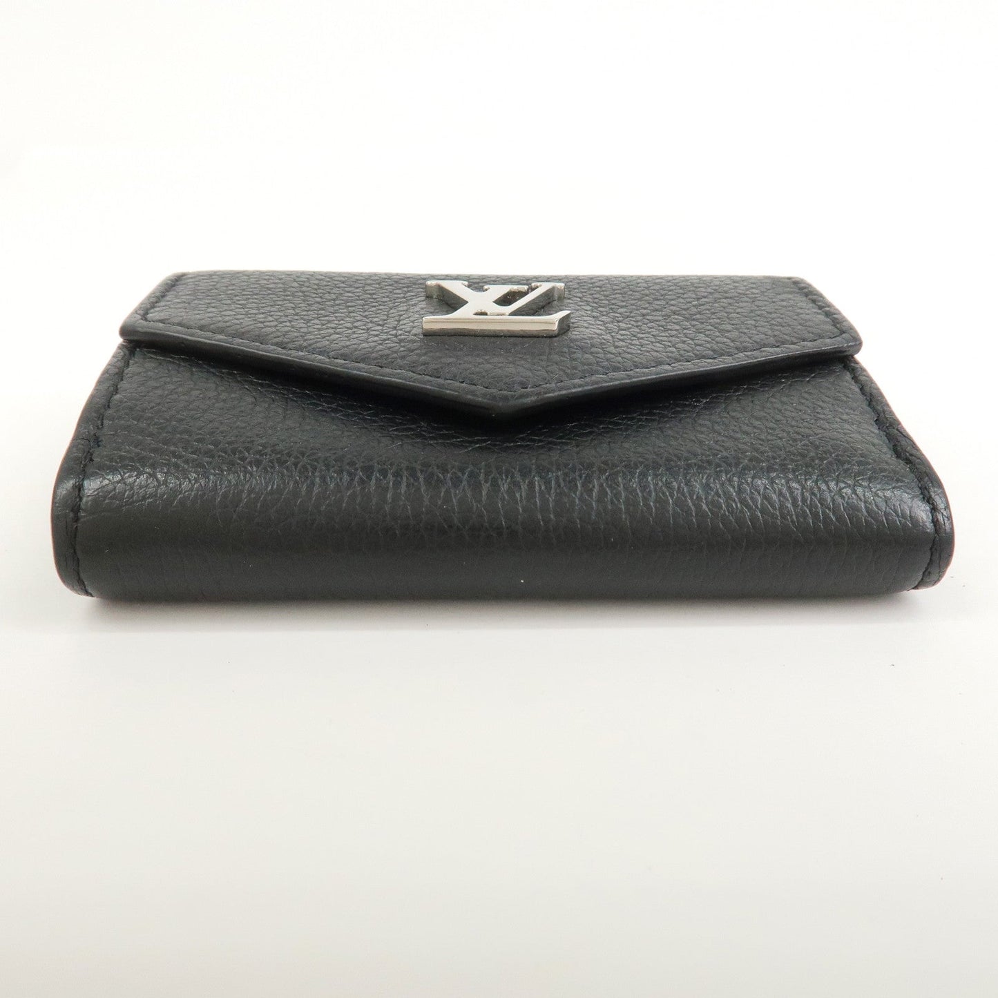 Louis Vuitton Portefeuille Lock Mini Compact Wallet Noir M63921【Pre-order】