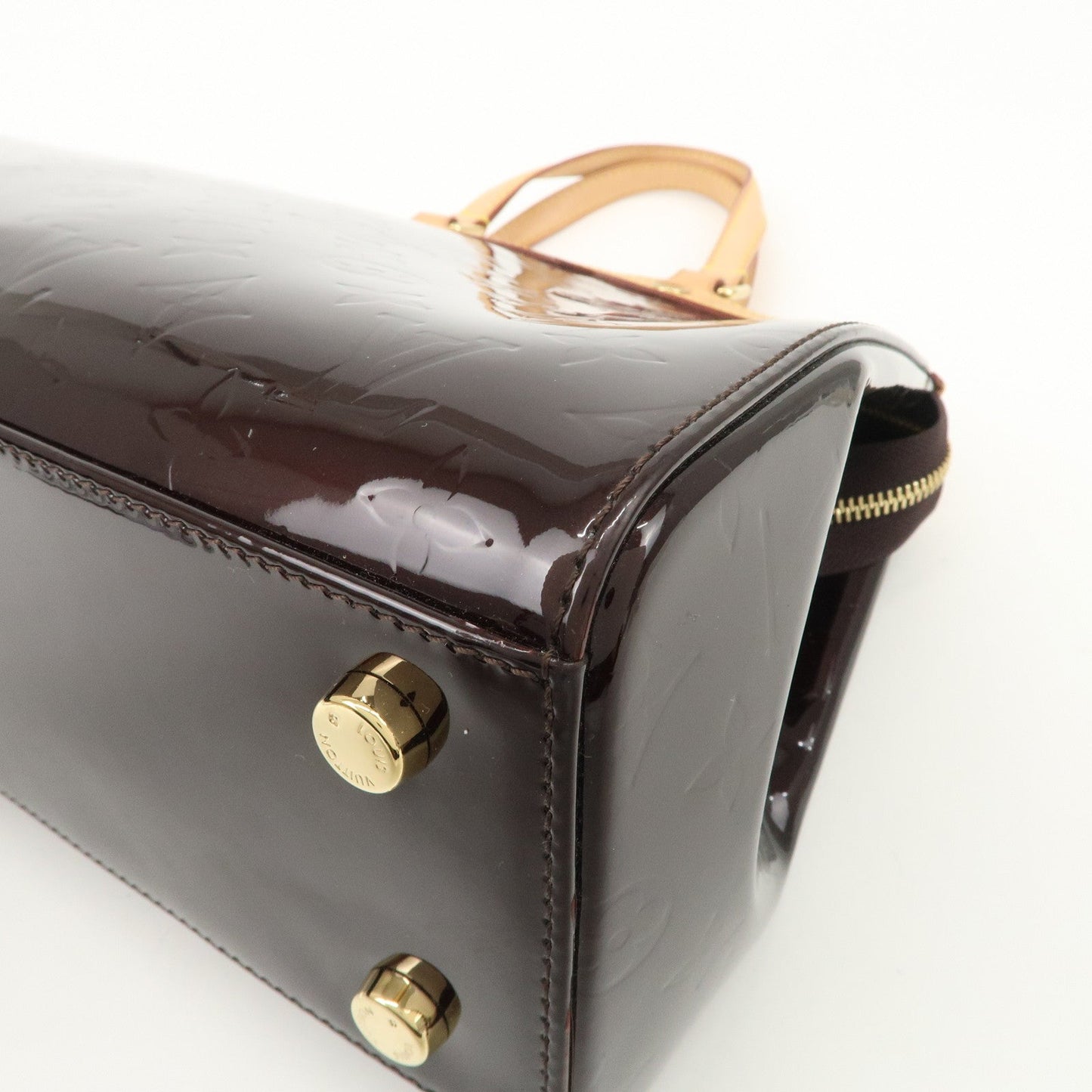 Louis Vuitton Vernis Brea MM 2Way Hand Bag Shoulder Bag Amarante M91619【Pre-order】