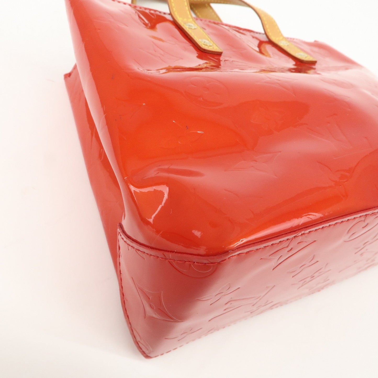 Louis Vuitton Monogram Vernis Lead PM Hand Bag Rouge M91088【Pre-order】