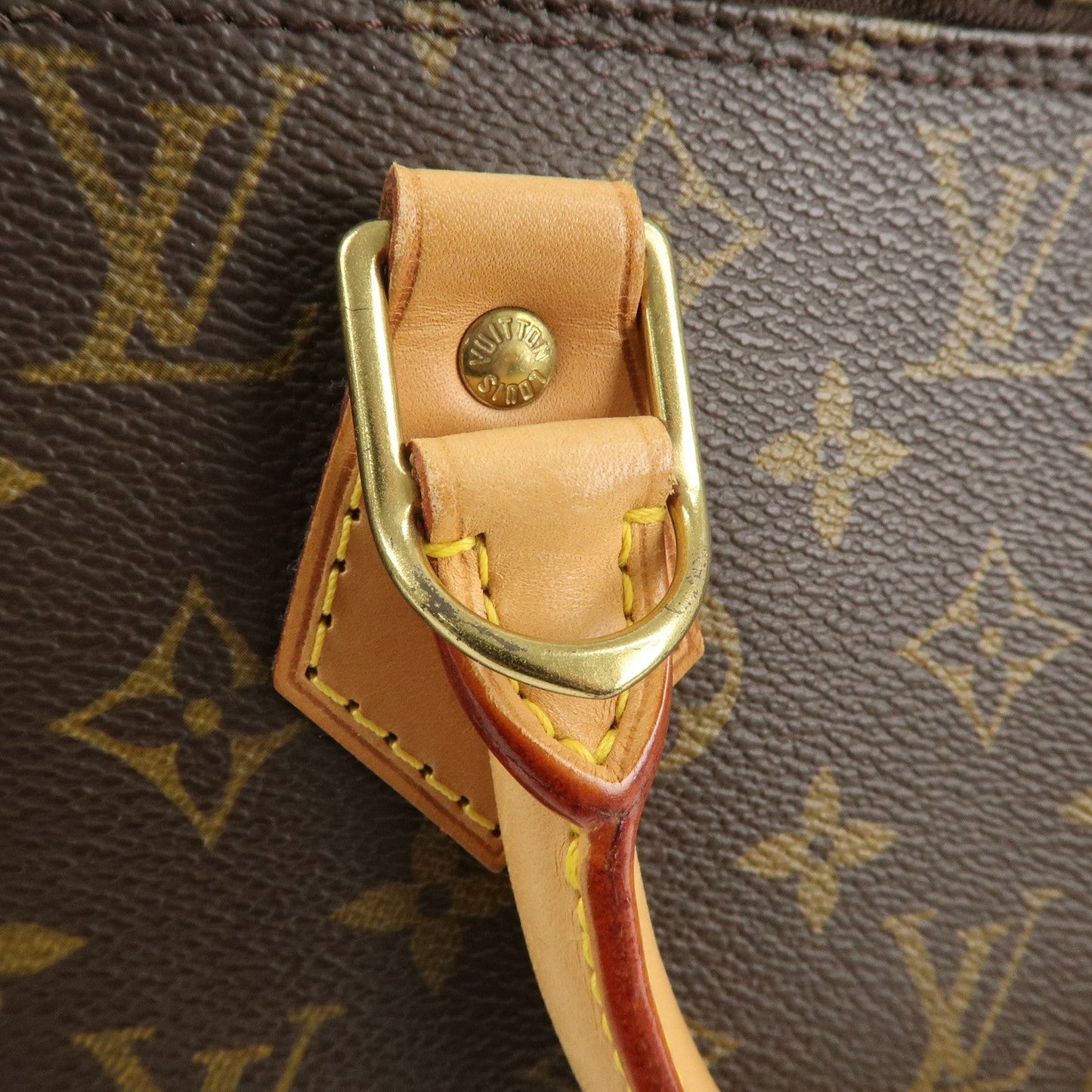Louis Vuitton Monogram Canvas Alma Hand Bag Brown M51130 Used【Pre-order】