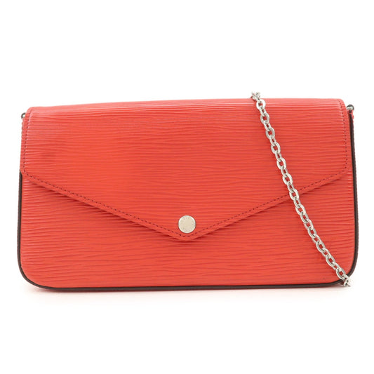 Louis Vuitton Epi Pochette Felicie Chain Shoulder Bag Pink M41559【Pre-order】