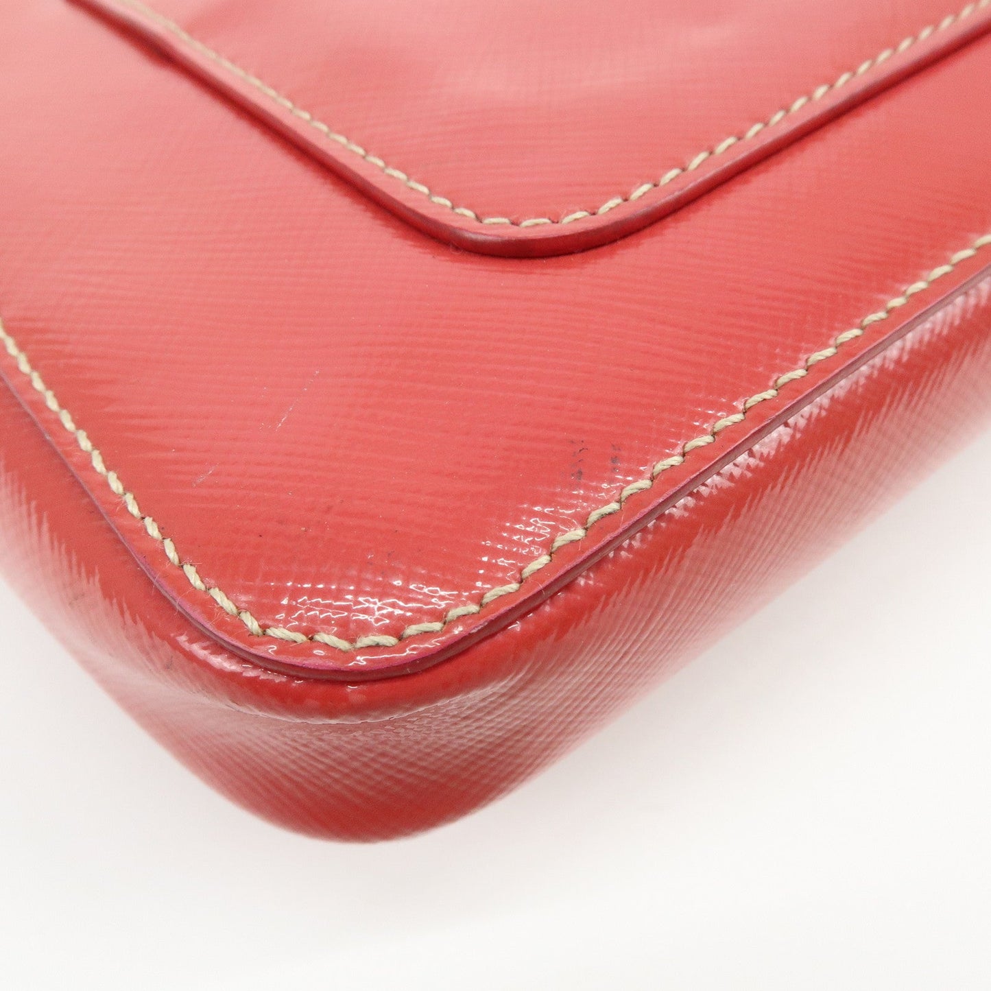 Prada Patent Leather 2Way Shoulder Chain Bag Hand Bag Pink【Pre-order】