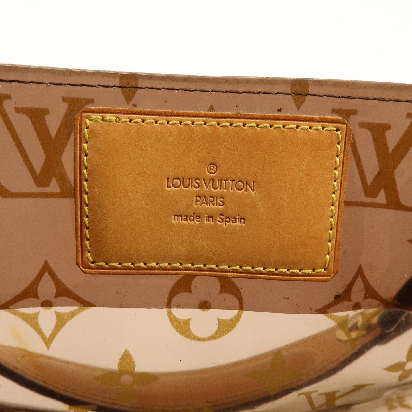 Louis Vuitton Monogram Cabas Ambre PM Tote Bag Clear Brown M92502【Pre-order】