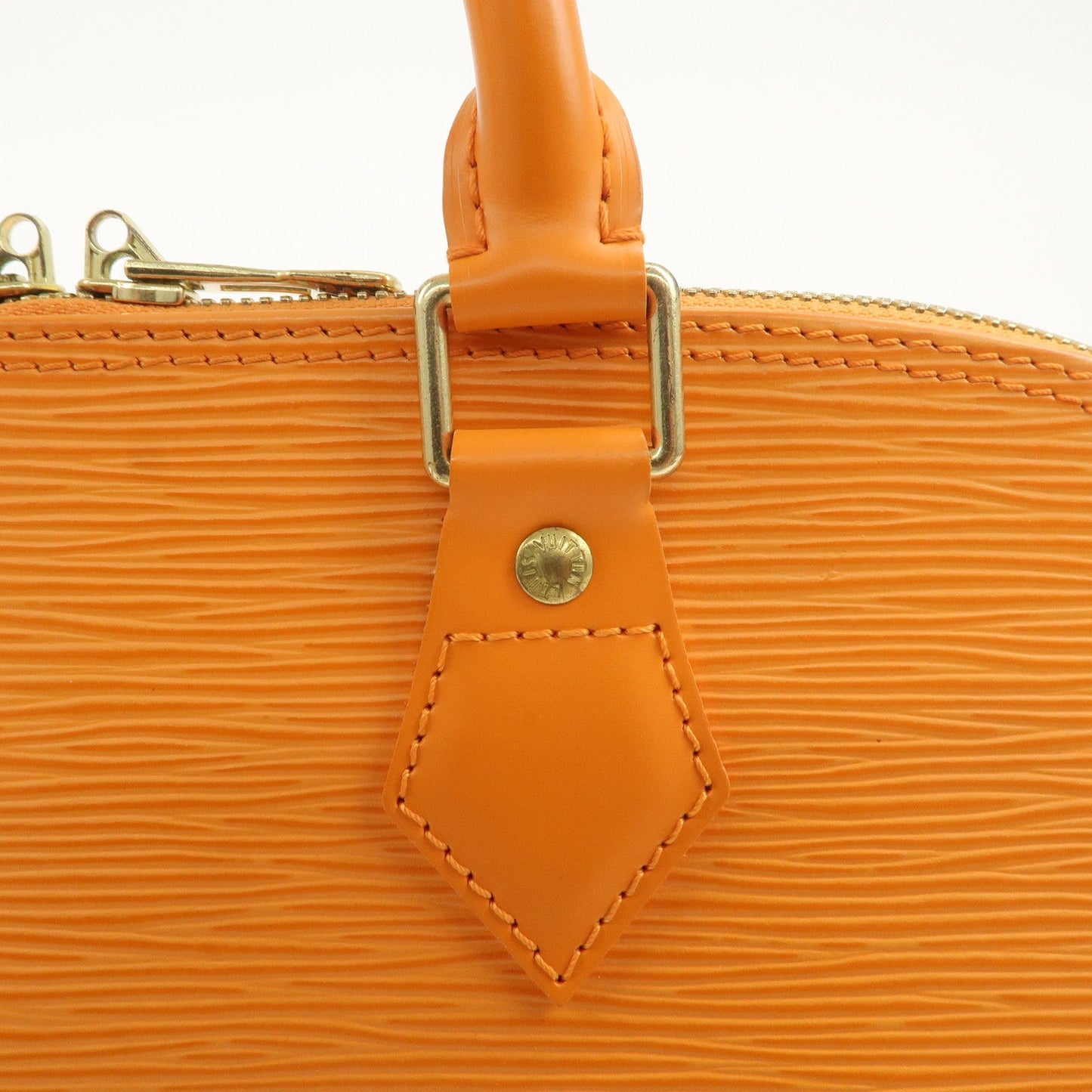 Louis Vuitton Epi Leather Alma PM Hand Bag Mandarin Orange M5124H【Pre-order】