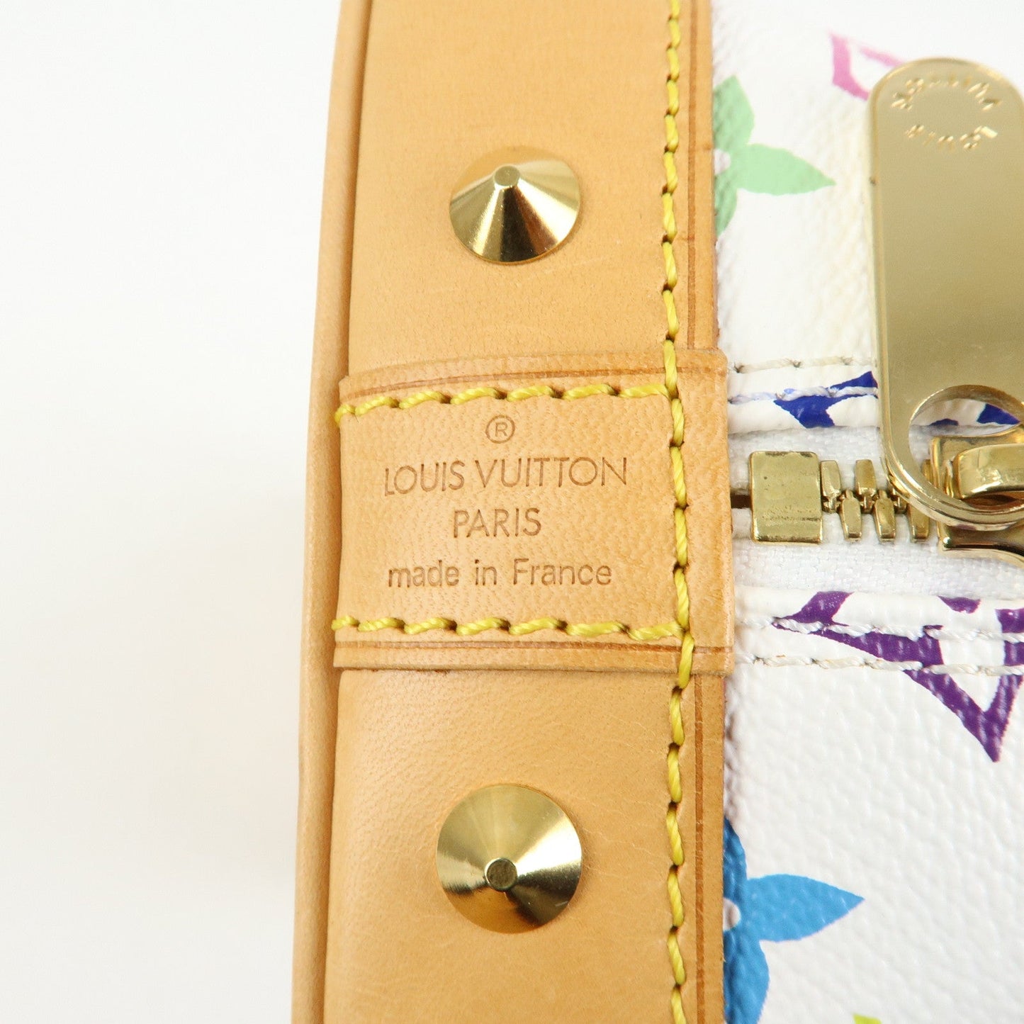 Louis Vuitton Monogram Multicolor Alma PM Hand Bag Blanc M92647【Pre-order】