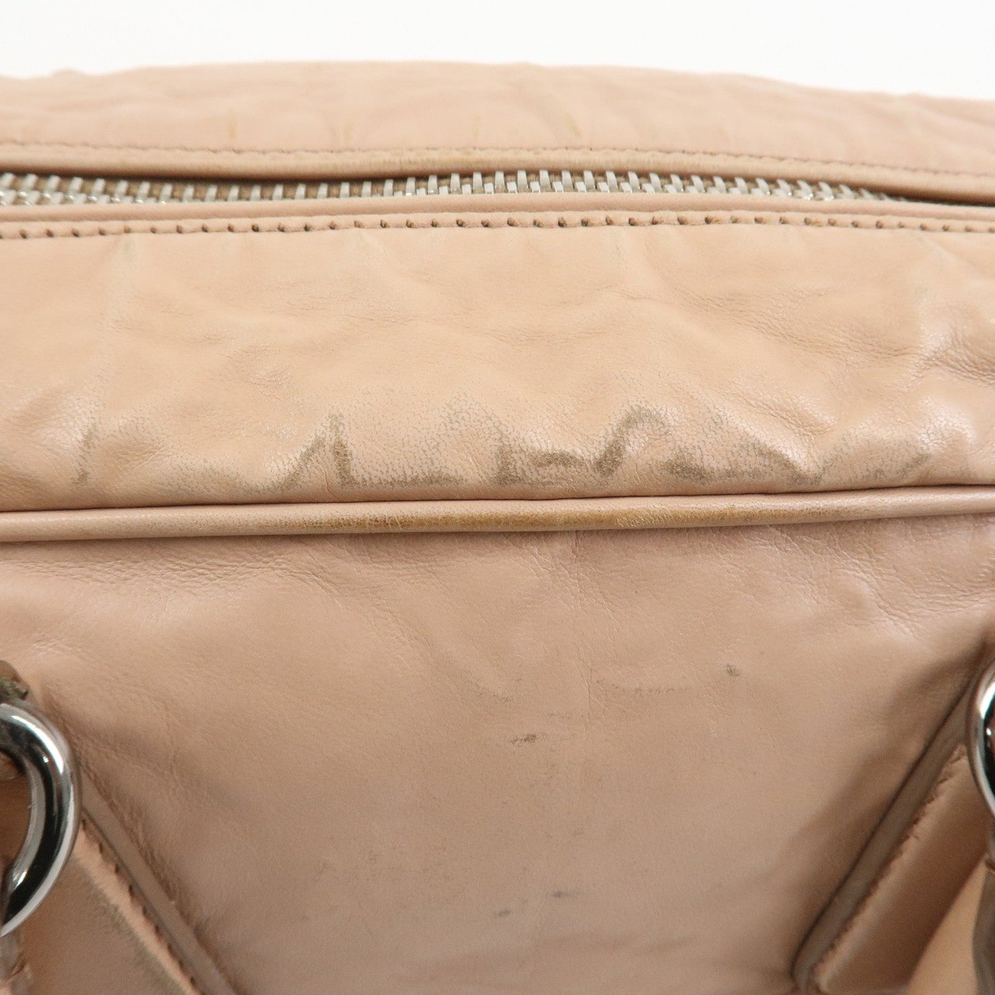 Prada Nappa Leather 2Way Bag Hand Bag Shoulder Bag Light Pink【Pre-order】