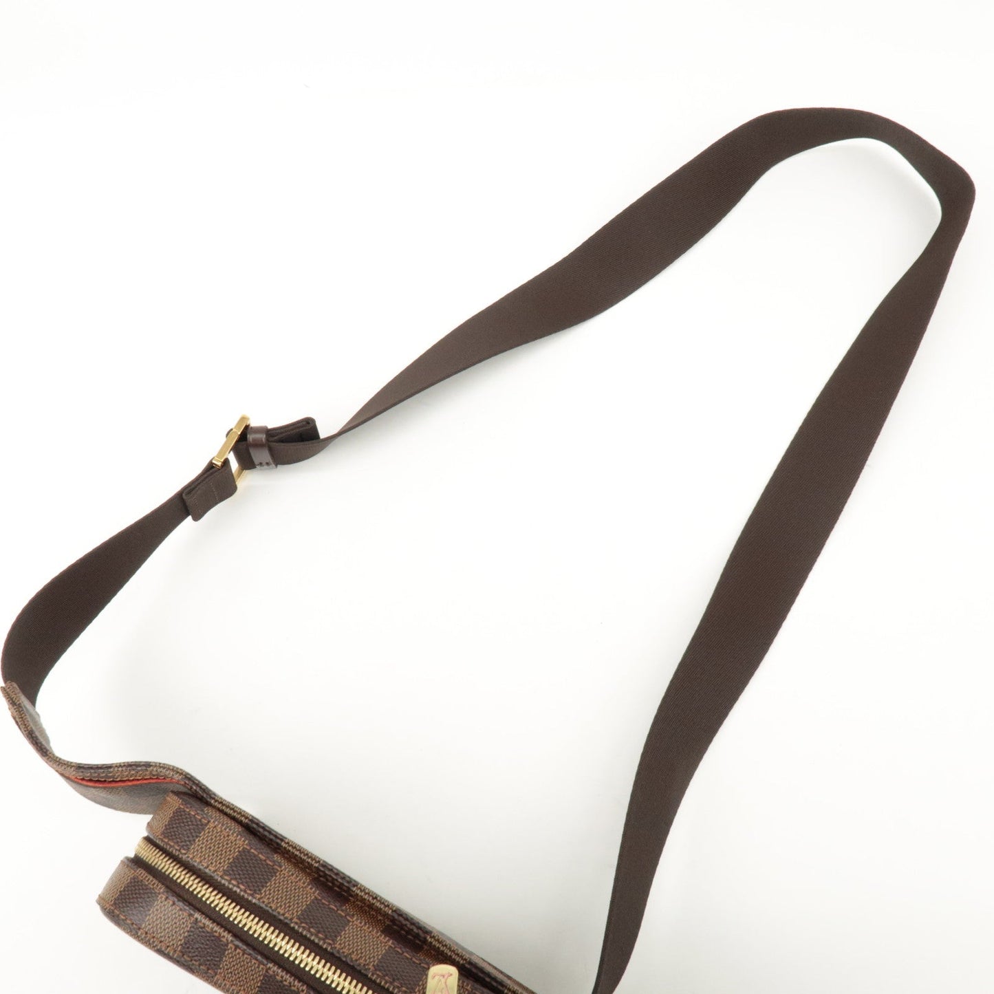 Louis Vuitton Damier Ebene Geronimos Crossbody Bag Waist Bag N51994 Used【Pre-order】