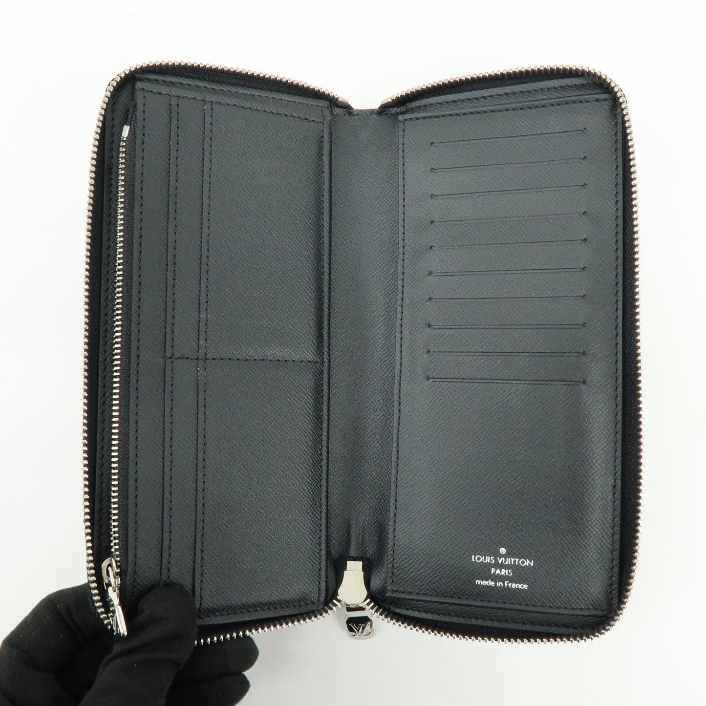 Louis Vuitton Taiga Vertical Round Zippy Wallet Ardoise M30503【Pre-order】