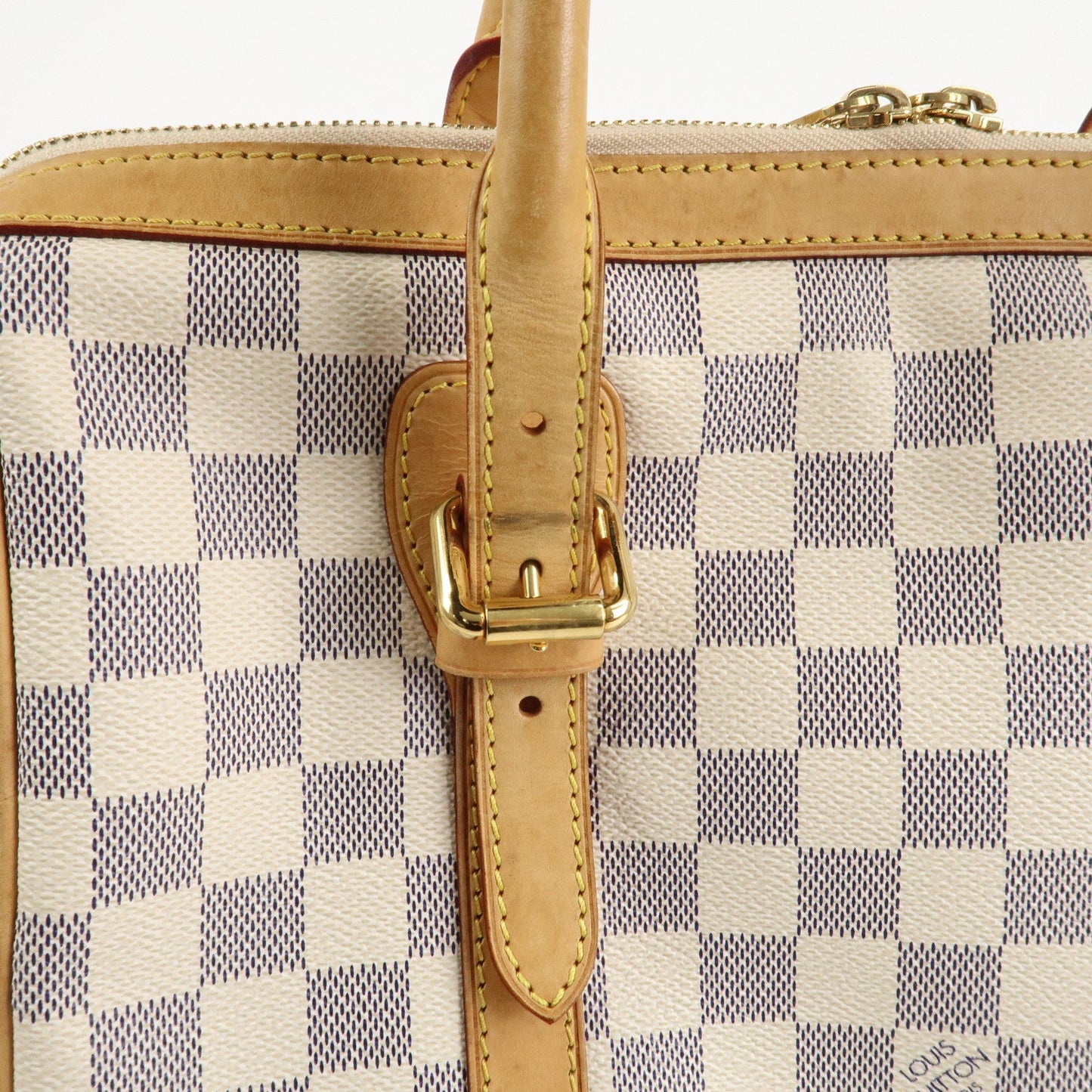 Louis Vuitton Damier Azur Leather Canvas Berkeley Hand Bag N52001【Pre-order】