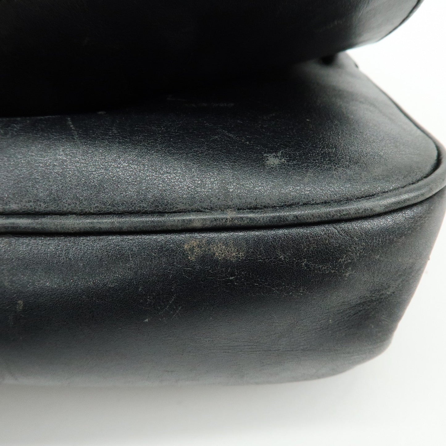 Prada Leather Shoulder Bag Hand Bag Black【Pre-order】