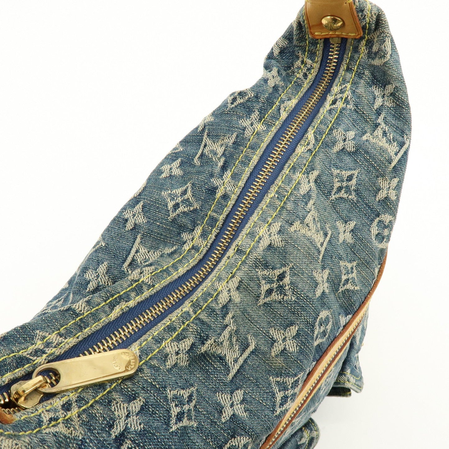 Louis Vuitton Monogram Denim Baggy GM Shoulder Bag Blue M95048【Pre-order】