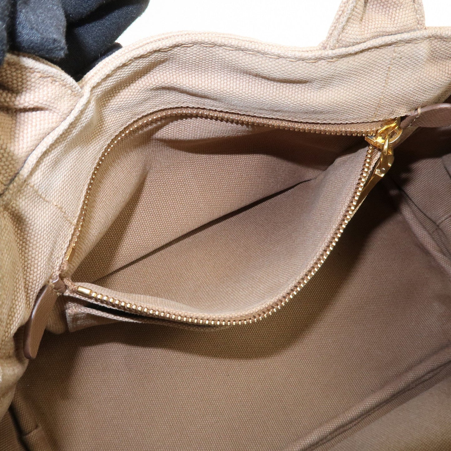 Prada Logo Canapa Mini Canvas 2Way Bag Hand Bag Beige 1BG439【Pre-order】