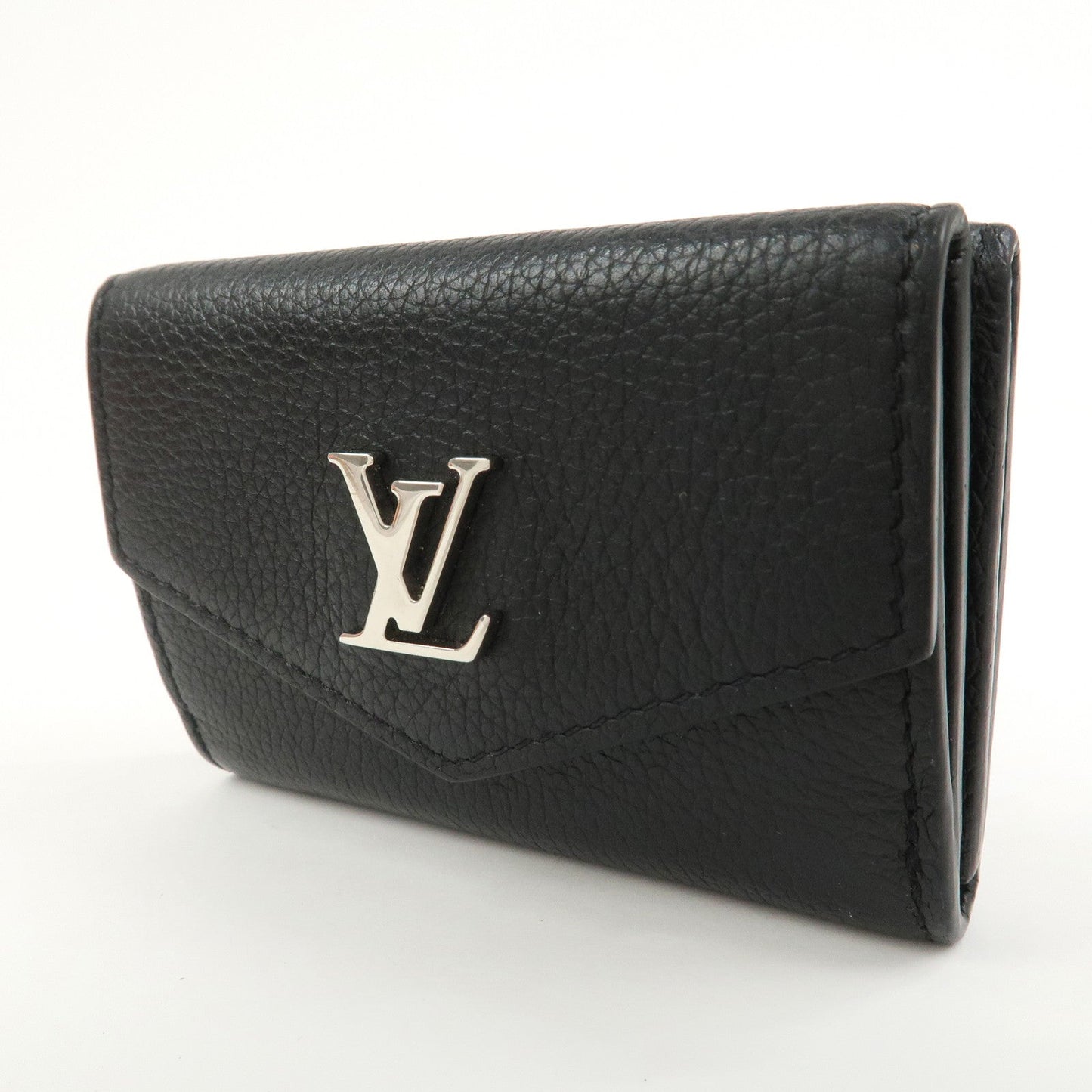 Louis Vuitton Portefeuille Lock Mini Compact Wallet Noir M63921【Pre-order】