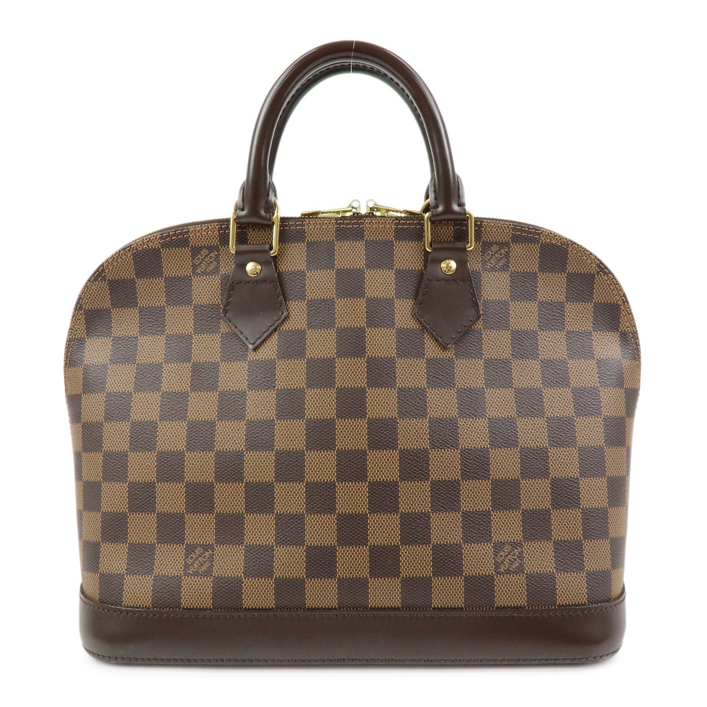 Louis Vuitton Damier Canvas Leather Alma PM Hand Bag Brown N51131【Pre-order】