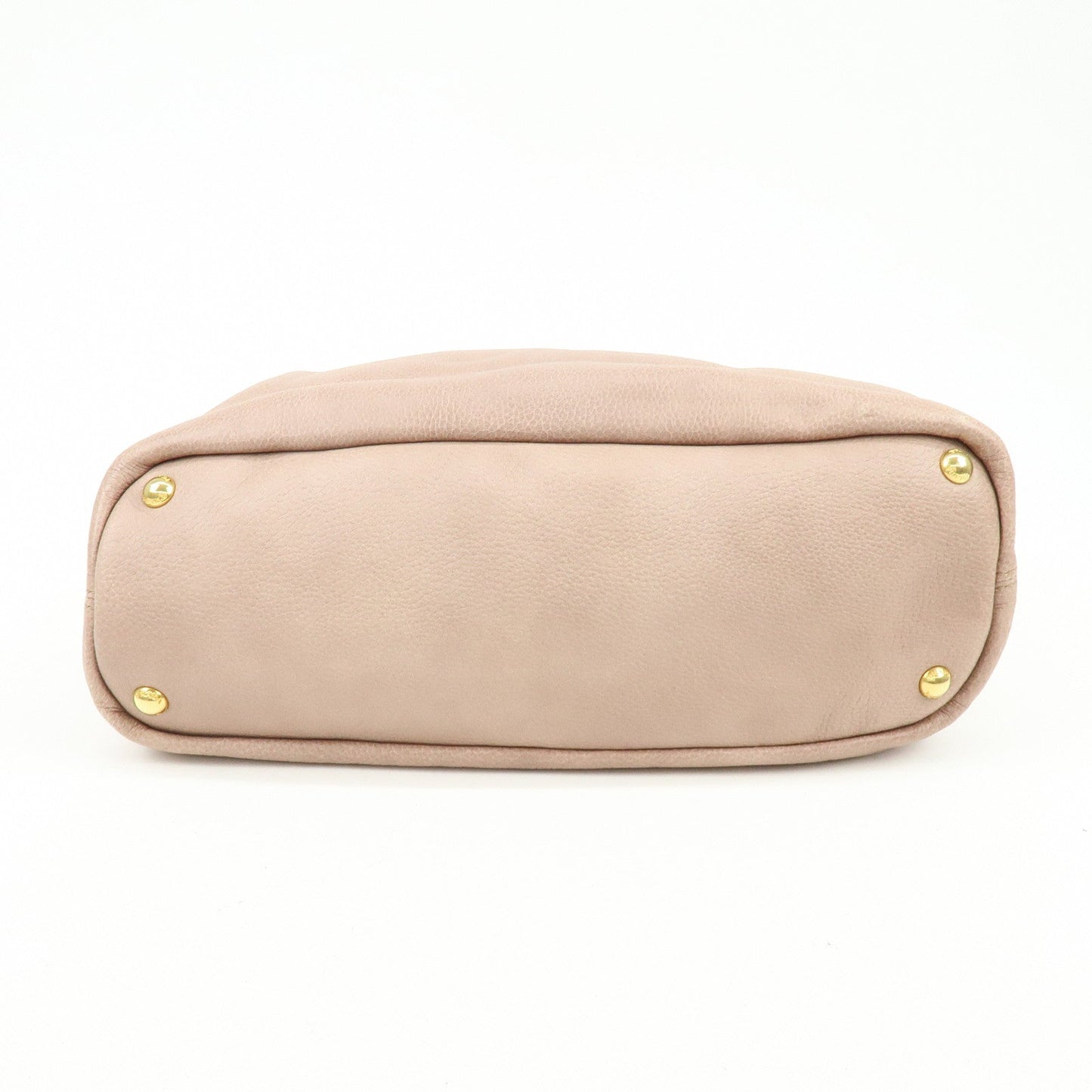 Prada Logo Leather Tote Bag Shoulder Bag Pink【Pre-order】