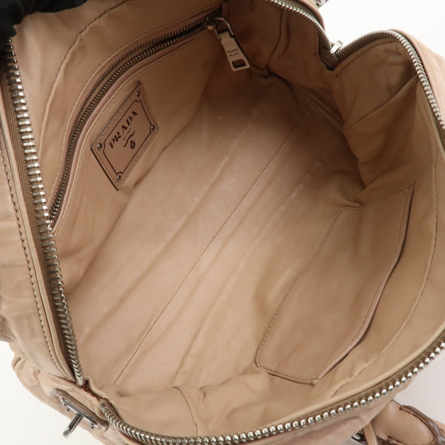 Prada Nappa Leather 2Way Bag Hand Bag Shoulder Bag Light Pink【Pre-order】