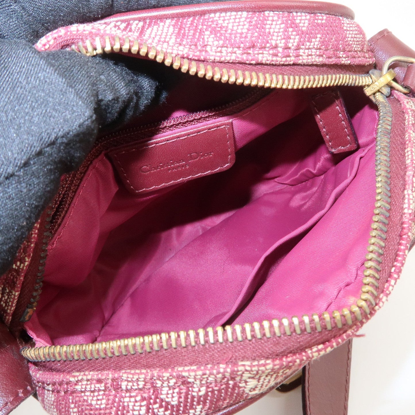 Christian Dior Trotter Jacquard Leather Shoulder Bag【Pre-order】