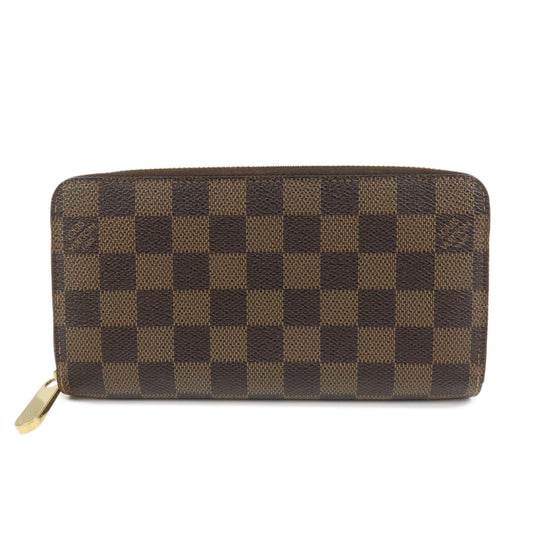 Louis Vuitton Damier Round Zippy Wallet Old Style Brown N60015【Pre-order】
