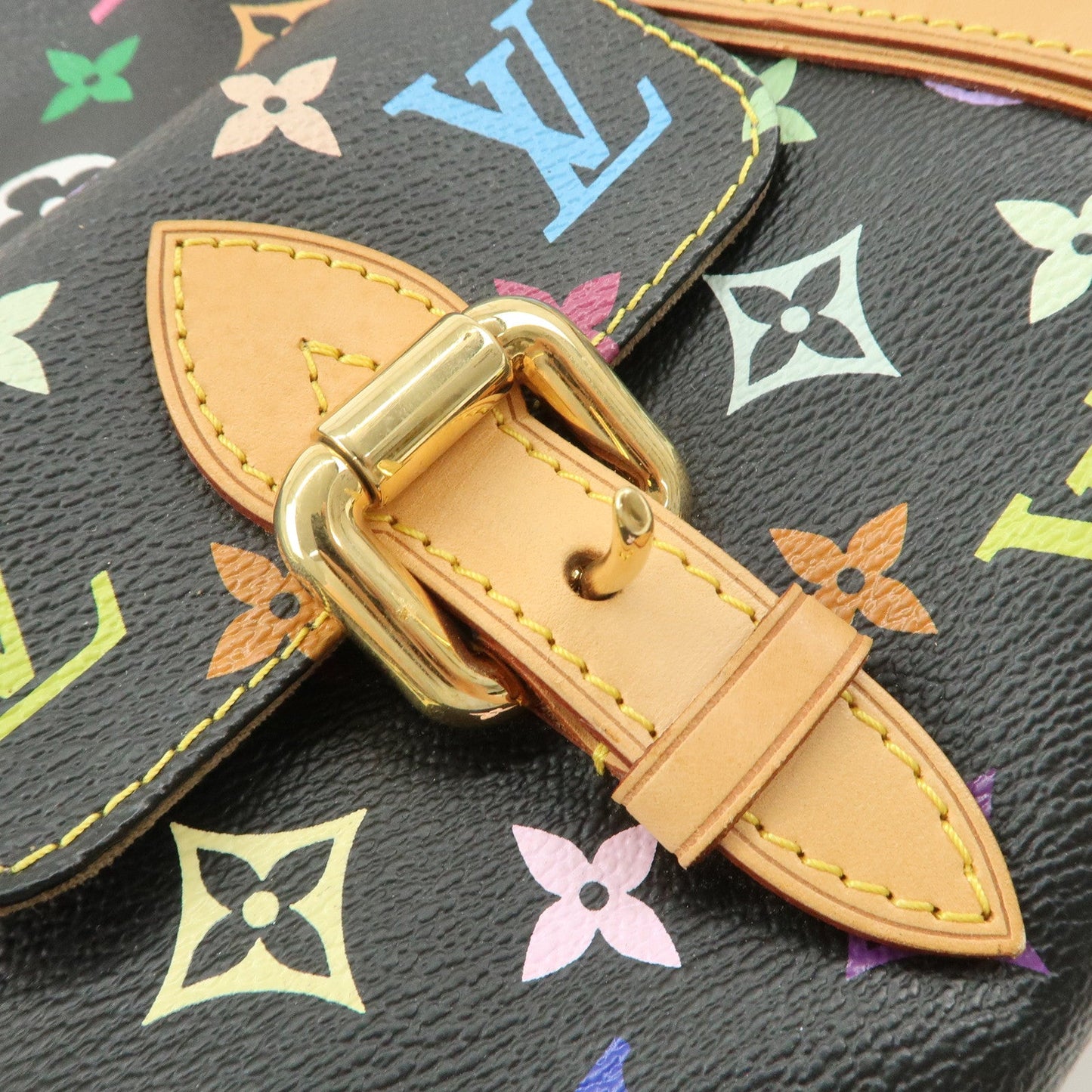 Louis Vuitton Monogram Multicolor Priscilla Hand Bag Noir M40097【Pre-order】