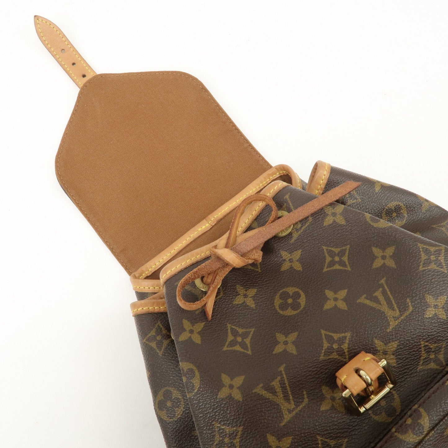 Louis Vuitton Monogram Montsouris MM Backpack Brown M51136【Pre-order】