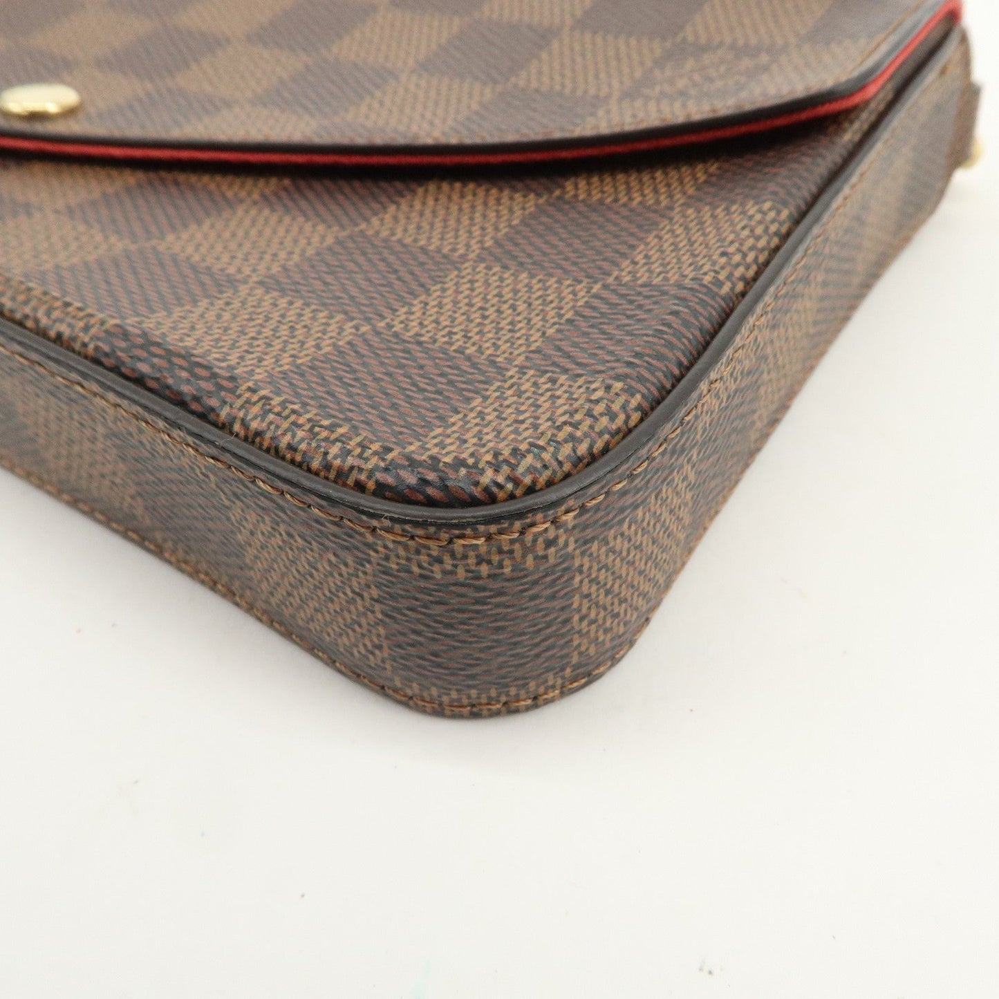 Louis Vuitton Damier Pochette Felicie Shoulder Bag Brown M63032【Pre-order】
