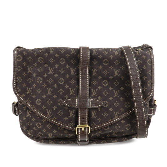 Louis Vuitton Monogram Mini Lin Saumur 30 Shoulder Bag Brown M95227【Pre-order】