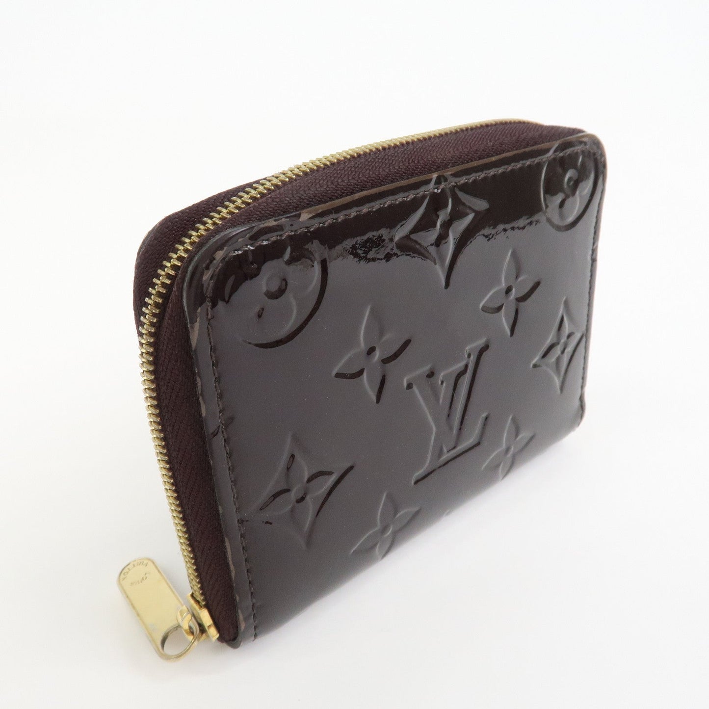 Louis Vuitton Monogram Vernis Zippy Coin Purse Amarante M93607【Pre-order】