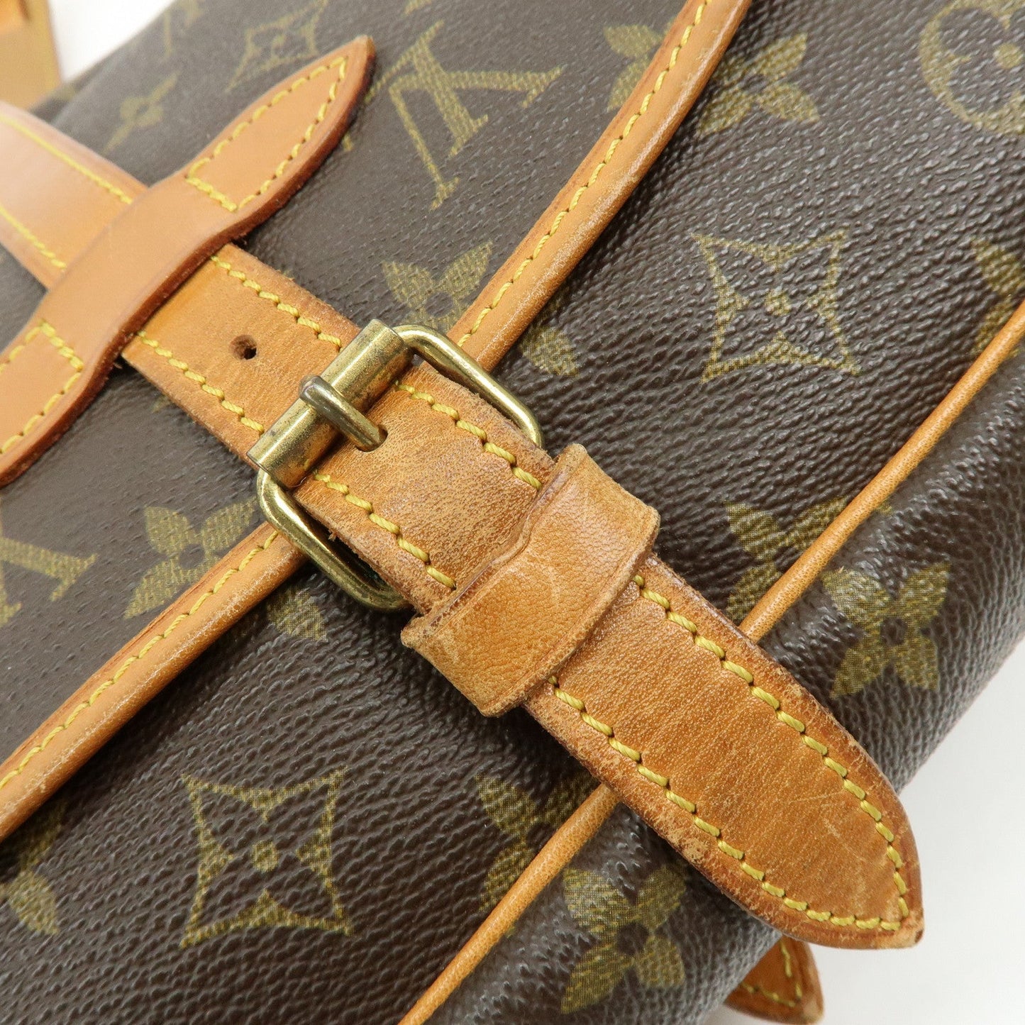 Louis Vuitton Monogram Saumur 30 Canvas Shoulder Bag Brown M42256【Pre-order】