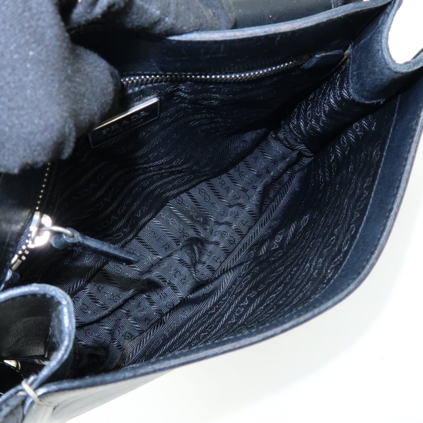 Prada Leather Shoulder Bag Hand Bag Black【Pre-order】