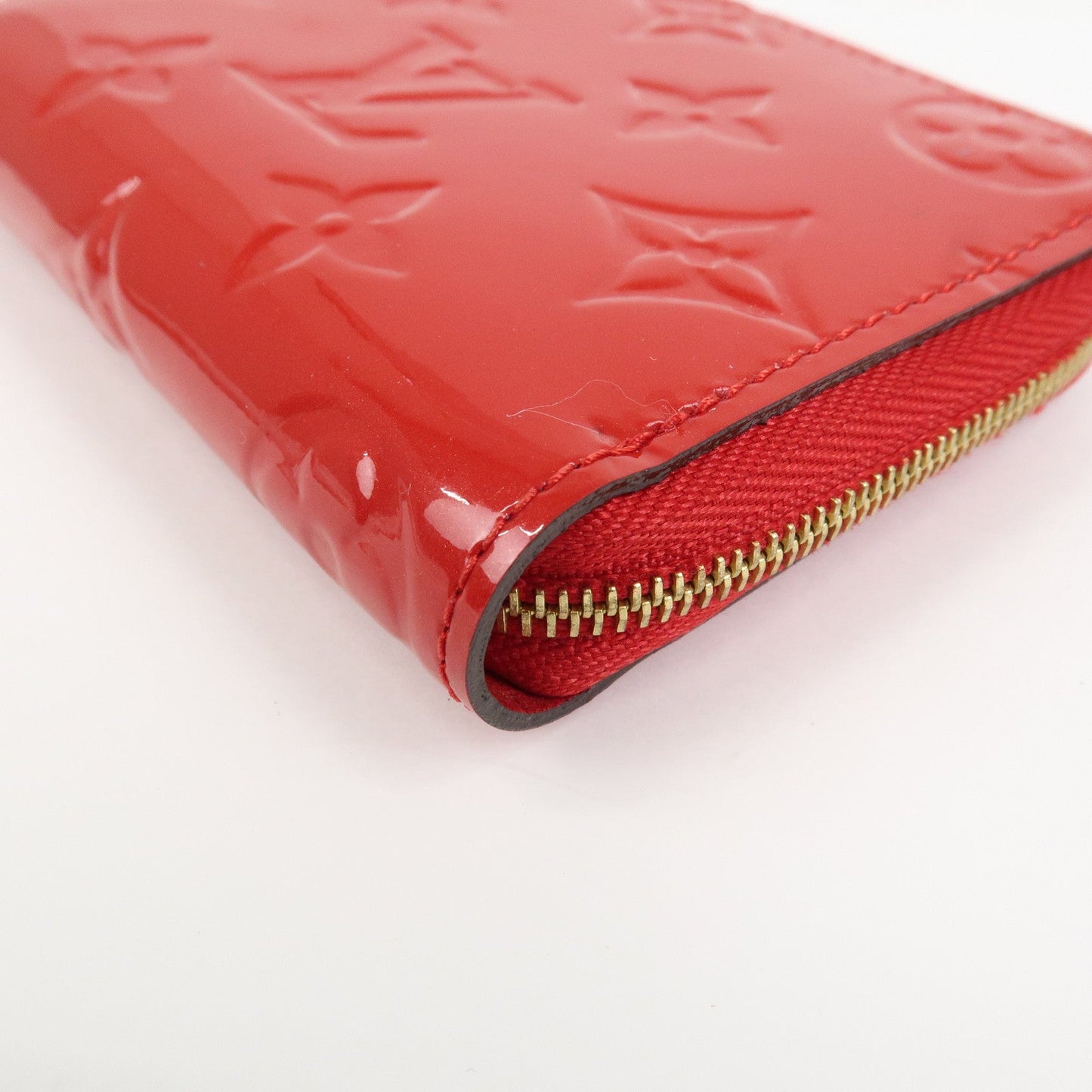 Louis Vuitton Vernis Leather Zippy Coin Purse Wallet Cerise M90202【Pre-order】