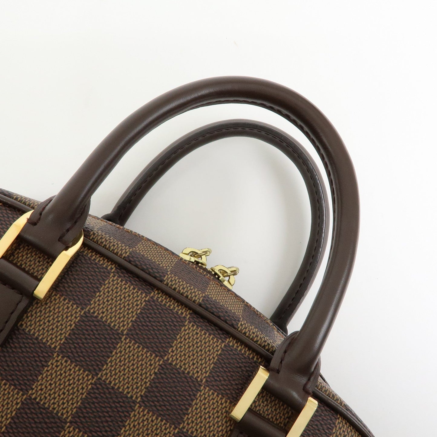 Louis Vuitton Saleya Mini Damier Ebene Canvas Leather Hand Bag【Pre-order】
