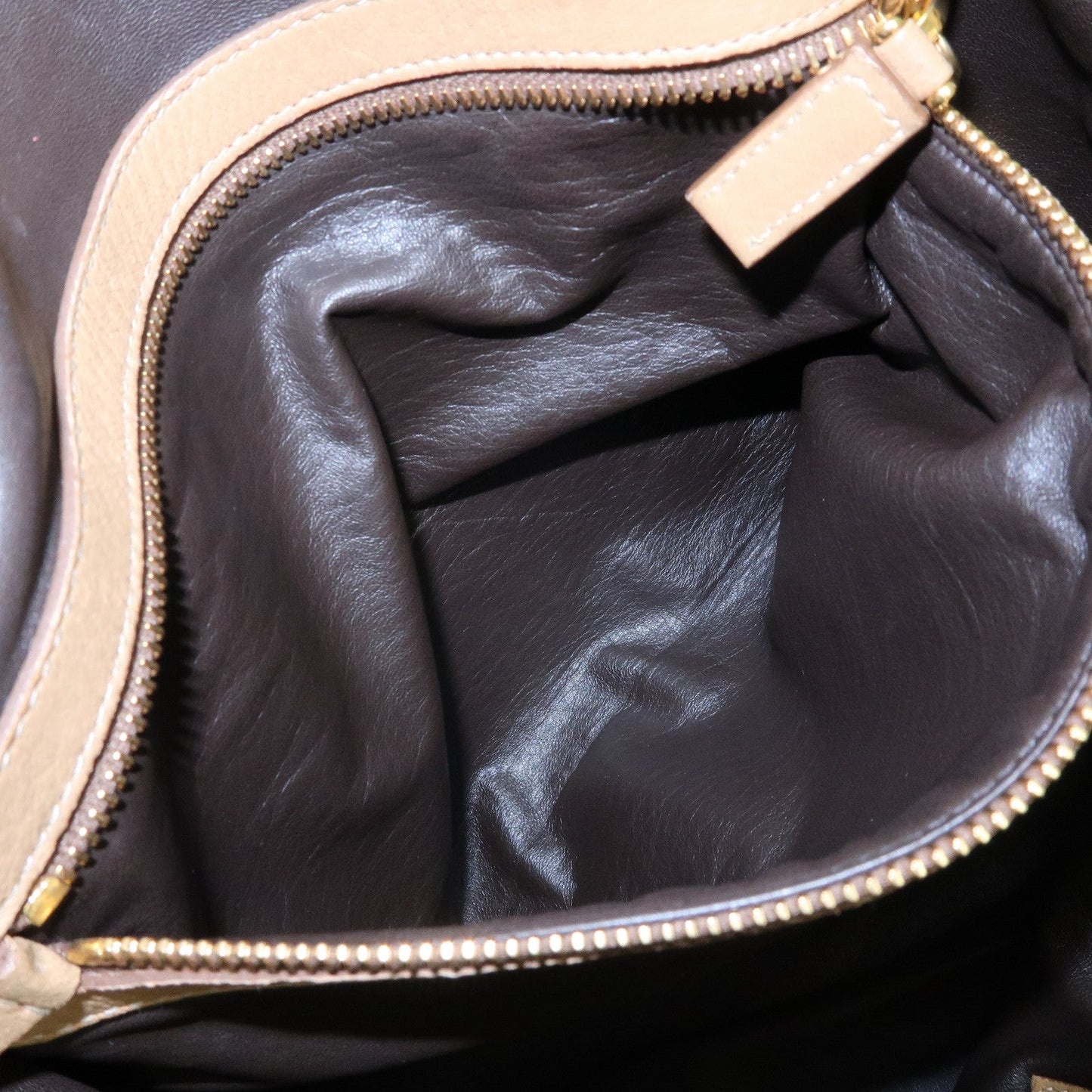 Prada Logo Leather Boston Bag Hand Bag Travel Bag Brown【Pre-order】