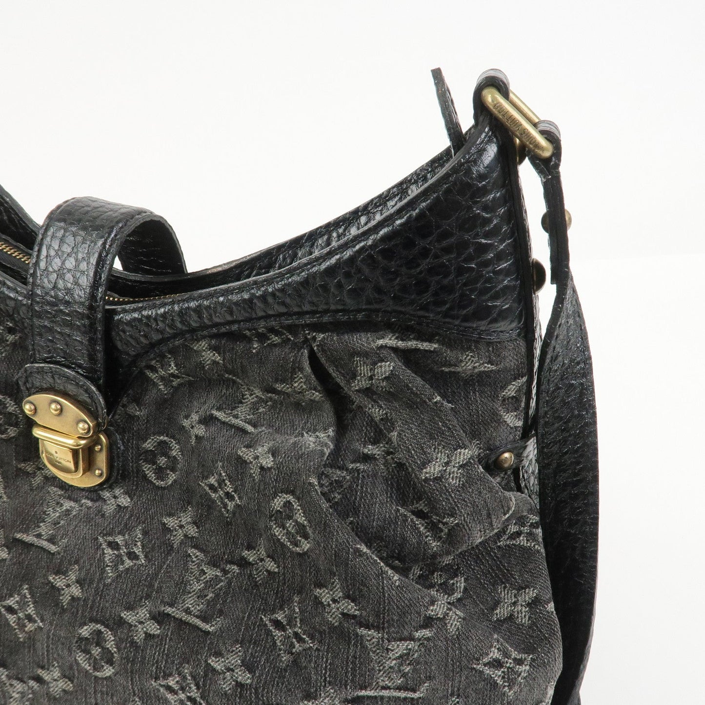 Louis Vuitton Monogram Denim Slightly Shoulder Bag Noir M95835【Pre-order】