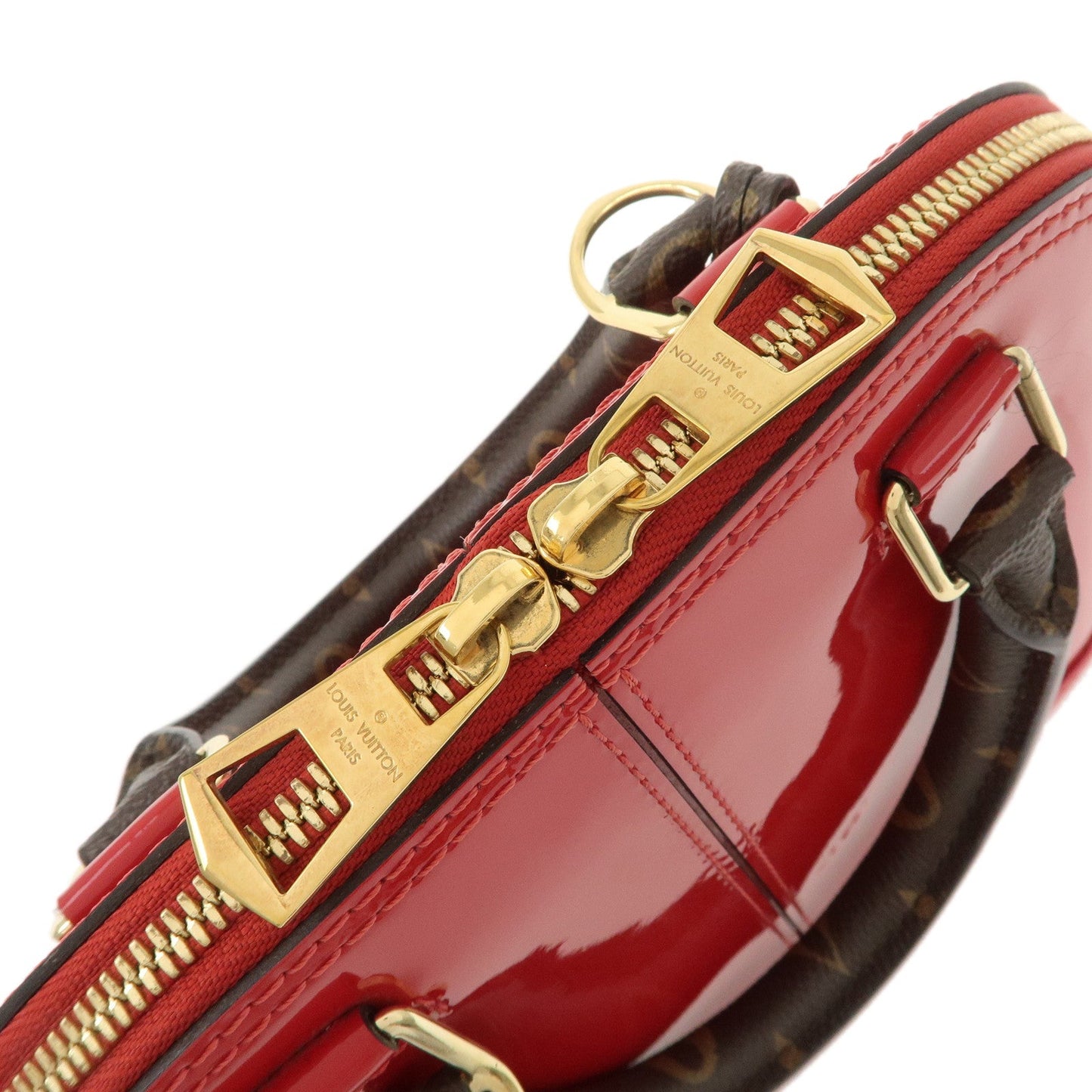 Louis Vuitton Vernis Alma BB Miroir 2Way Bag Hand Bag M52498【Pre-order】