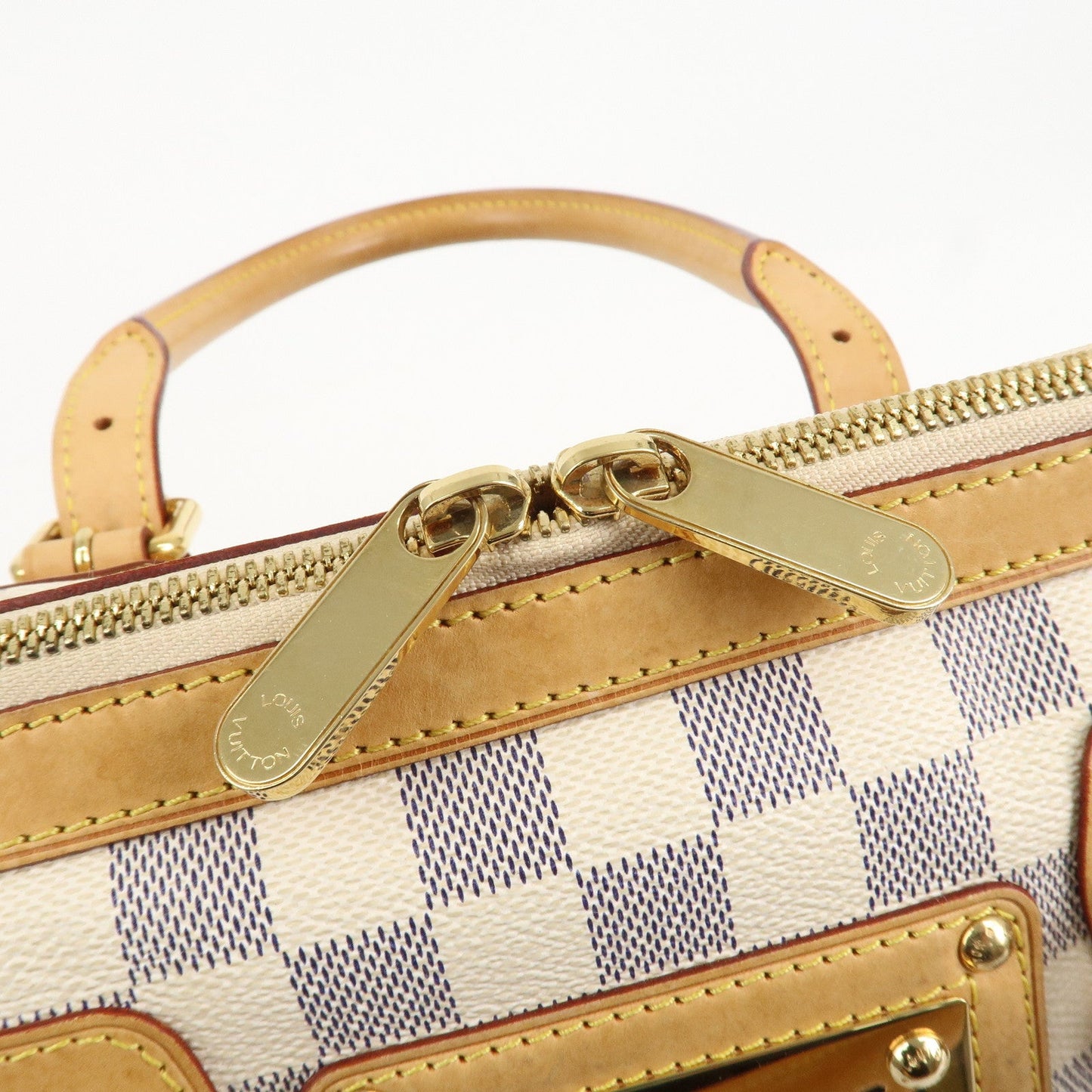 Louis Vuitton Damier Azur Leather Canvas Berkeley Hand Bag N52001【Pre-order】