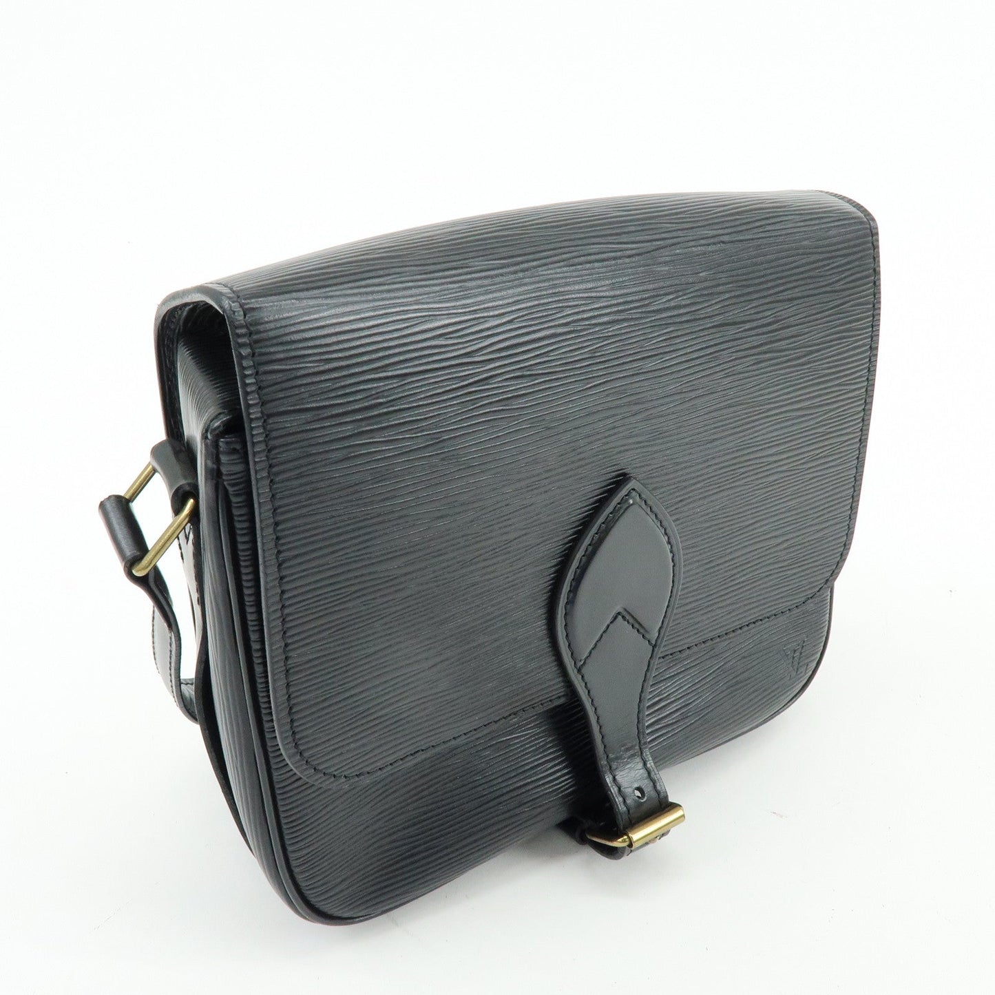 Louis Vuitton Epi Cartouchiere Shoulder Crossbody Bag Noir M52242【Pre-order】