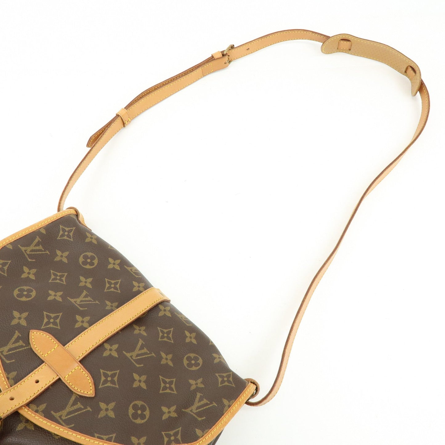 Louis Vuitton Monogram Saumur 30 Canvas Shoulder Bag Brown M42256【Pre-order】