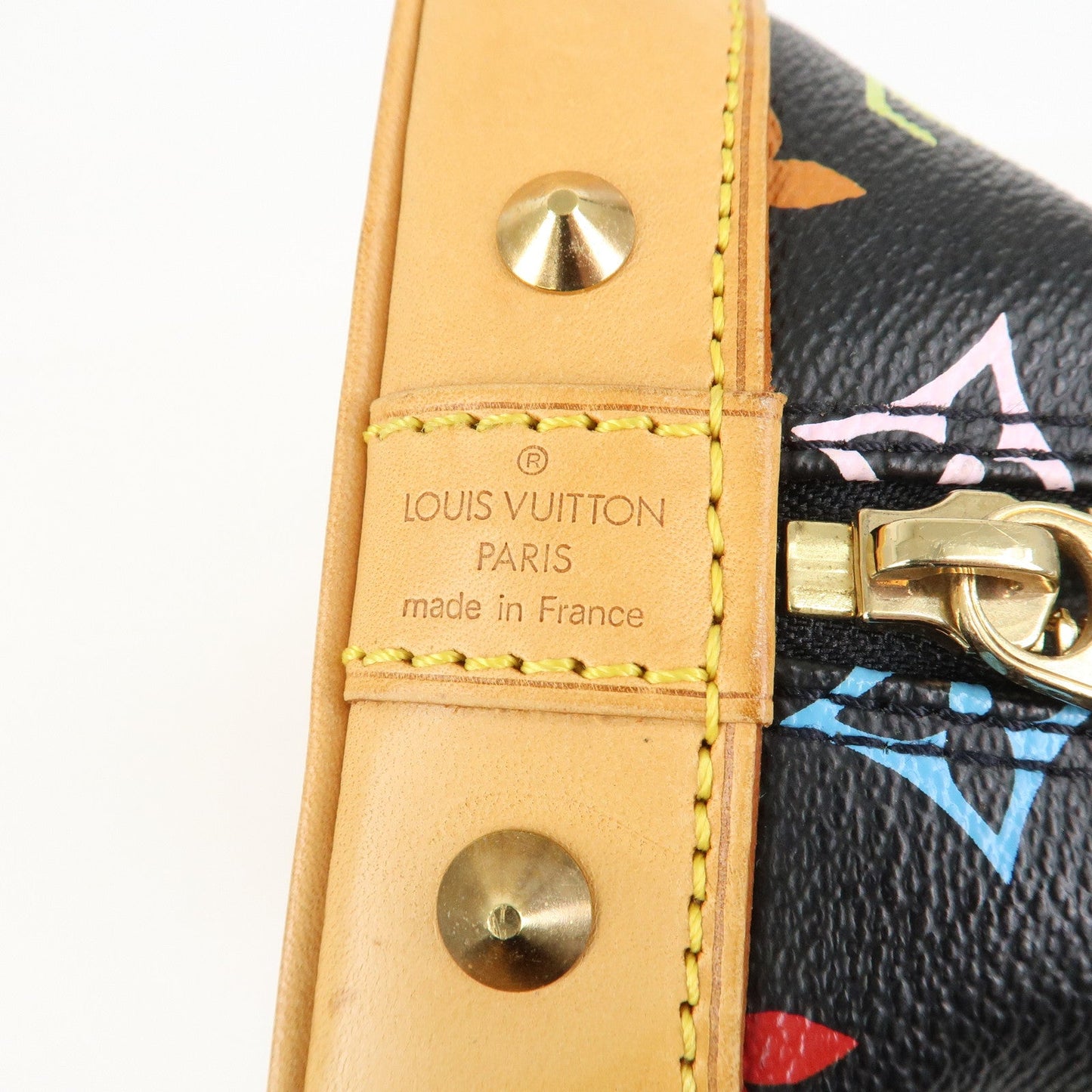 Louis Vuitton Monogram Multicolor Alma Hand Bag Noir M92646【Pre-order】