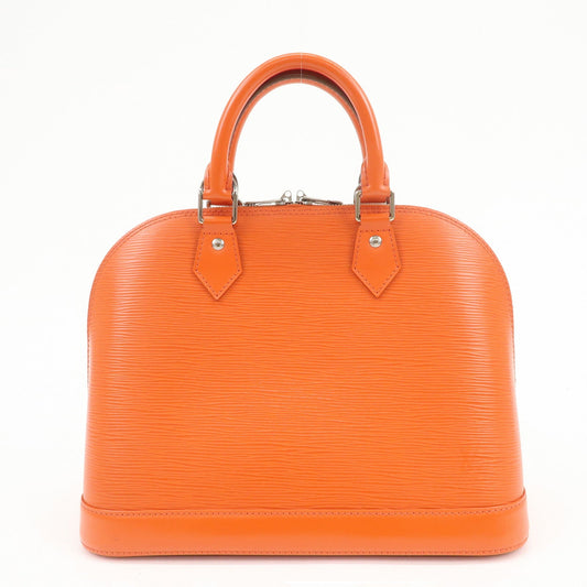 Louis Vuitton Epi Alma PM Hand Bag Pimont Orange M40623【Pre-order】