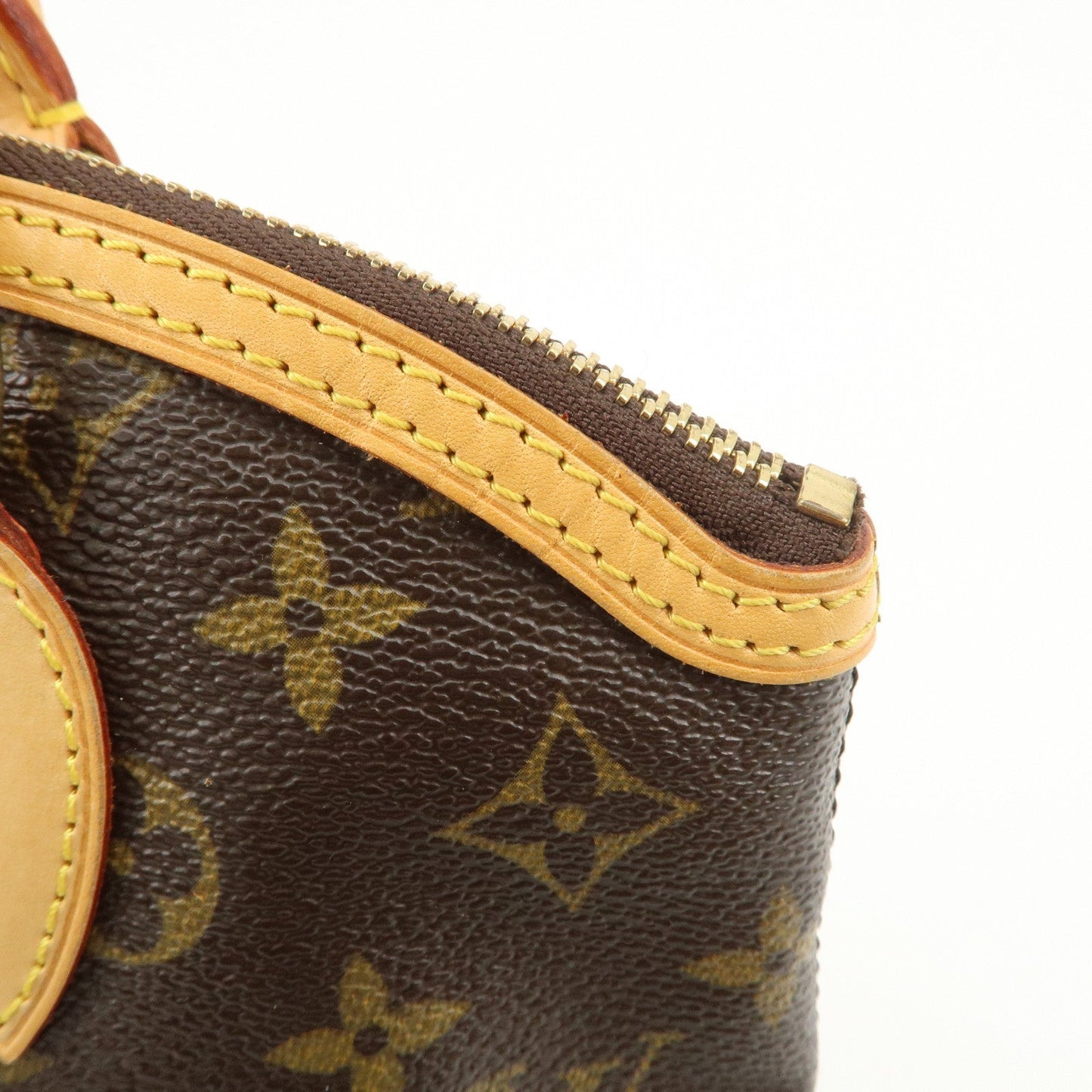 Louis Vuitton Monogram Lock It Hand Bag Old Style Brown M40102【Pre-order】