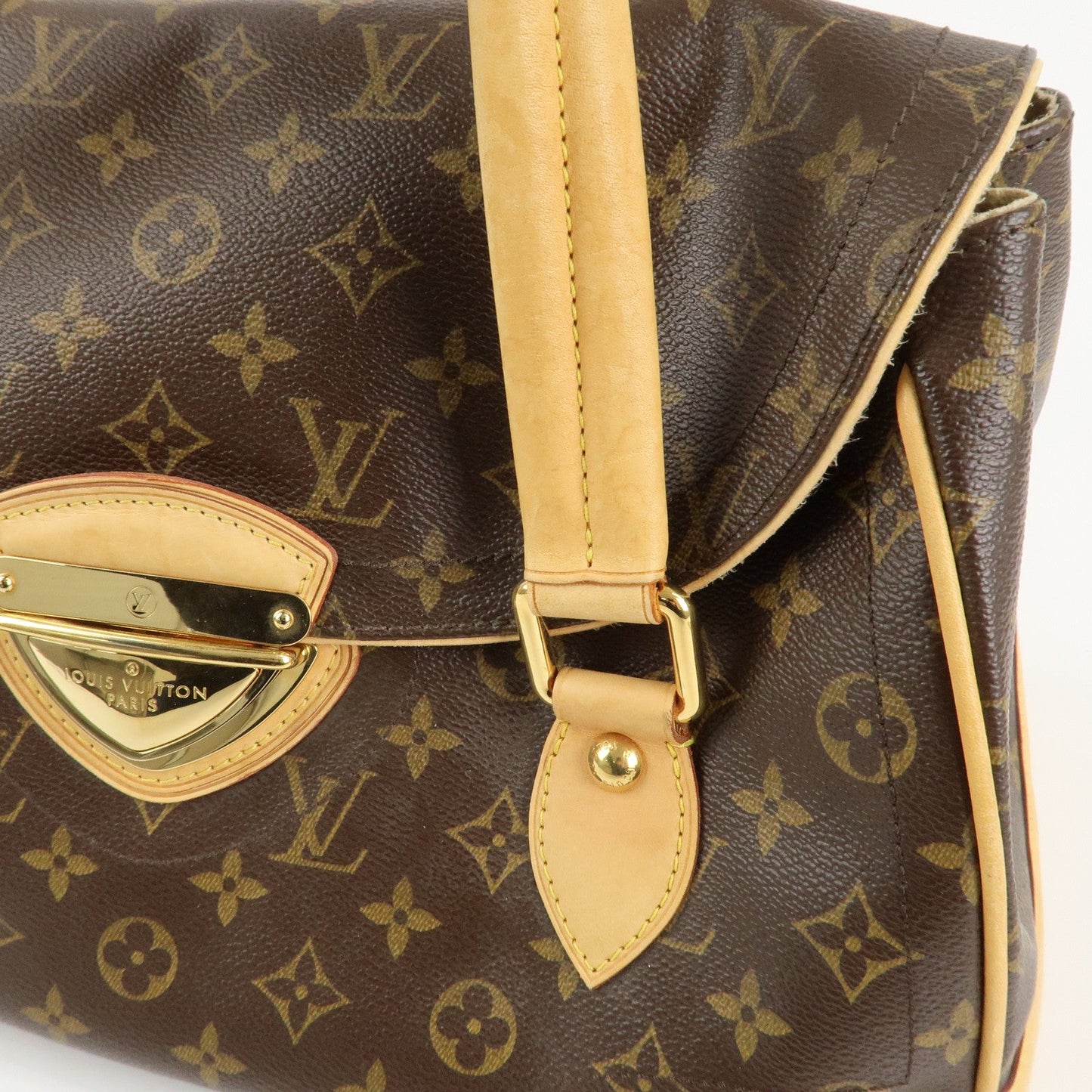 Louis Vuitton Monogram Beverly GM Hand Bag Brown M40120【Pre-order】