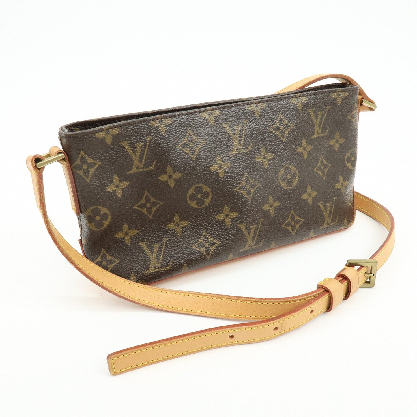 Louis Vuitton Monogram Trotteur Canvas Shoulder Bag Brown M51240【Pre-order】