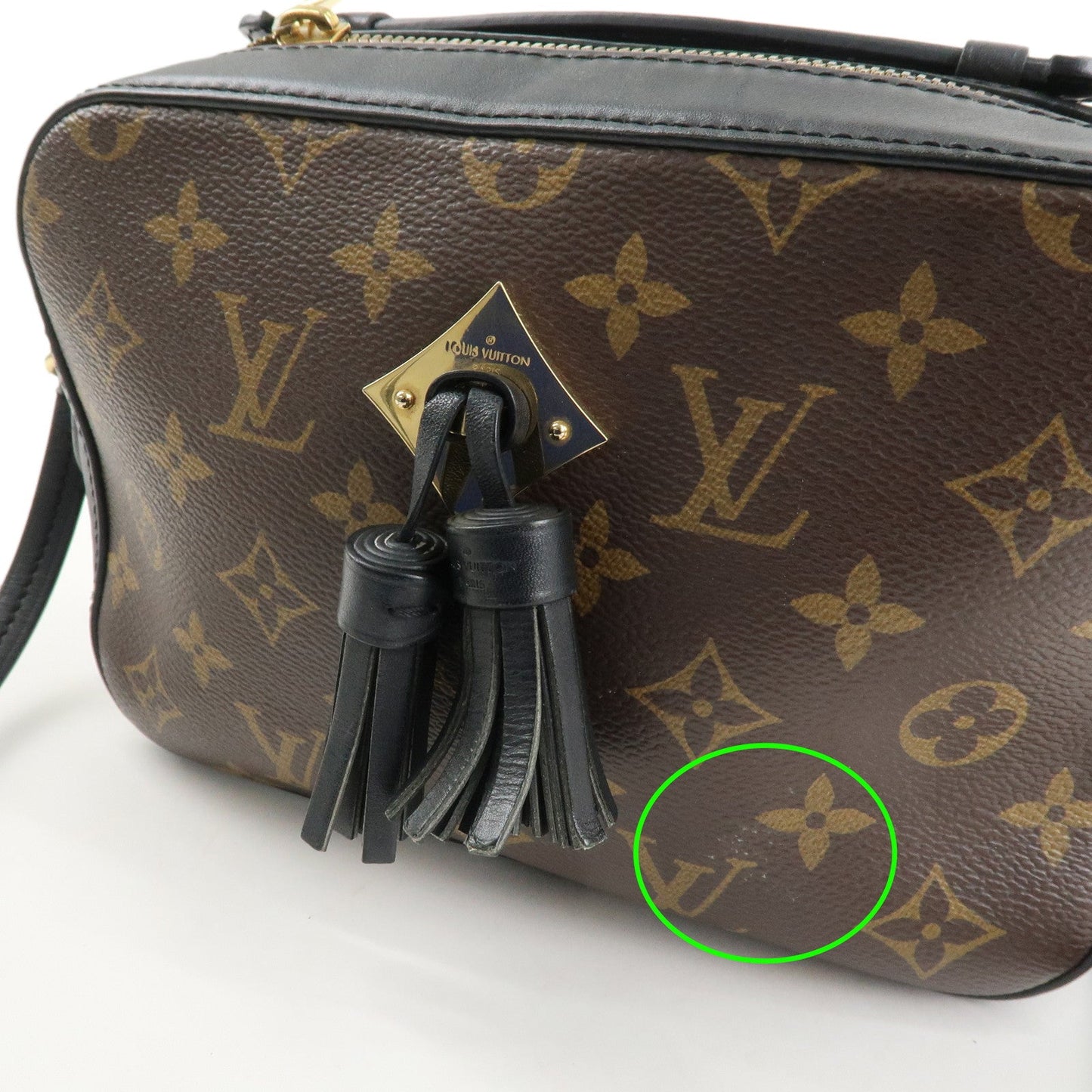 Louis Vuitton Monogram Saintonge Shoulder Bag Noir M43555 Used【Pre-order】