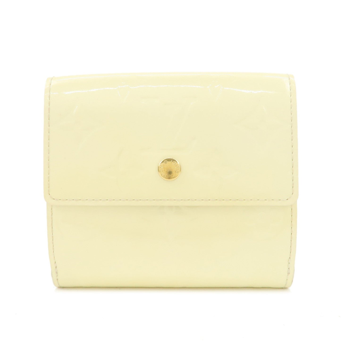 Louis Vuitton Monogram Vernis Porte Monnaie Couer Perle Compact Wallet M91351【Pre-order】