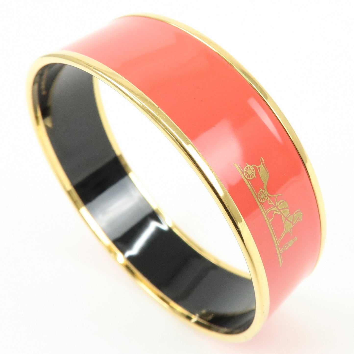 Hermes Email GM Gold Plated Bangle Bracelet【Pre-order】