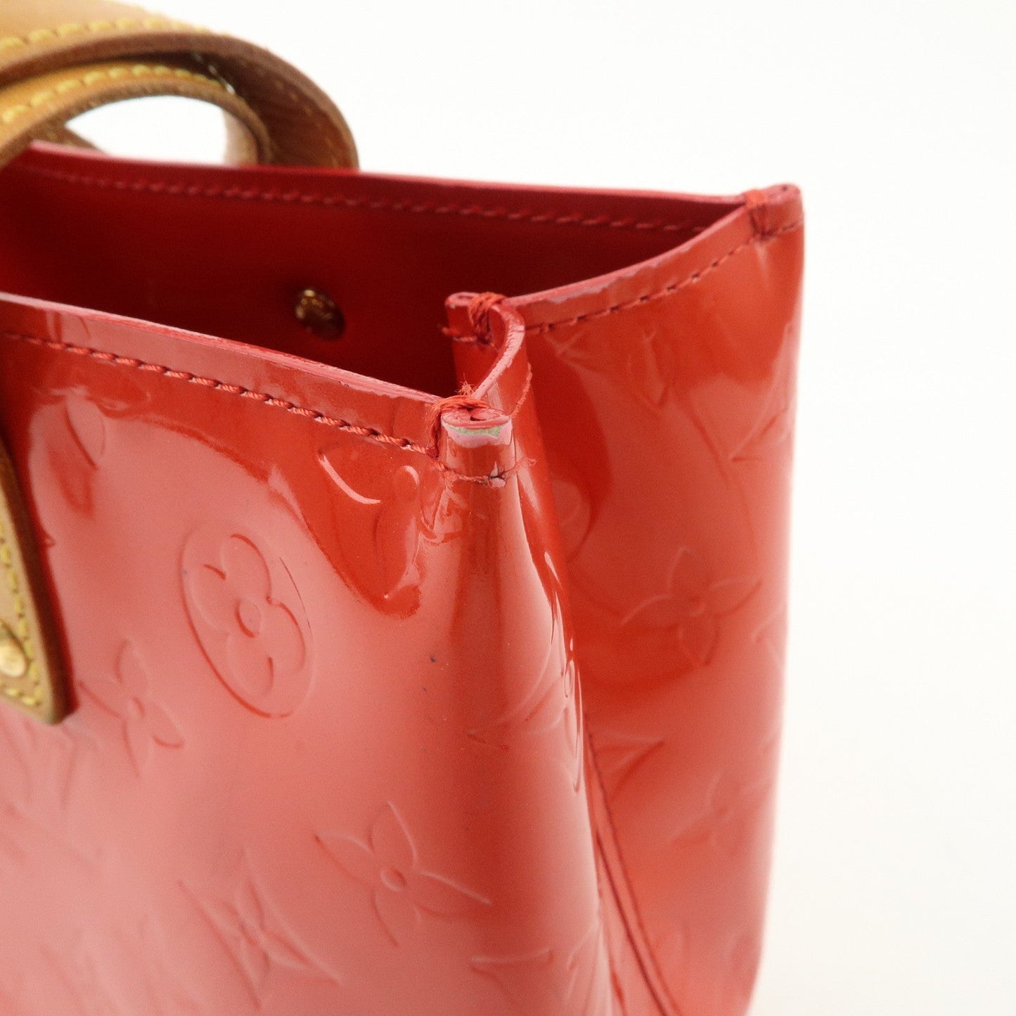 Louis Vuitton Monogram Vernis Lead PM Hand Bag Rouge M91088【Pre-order】